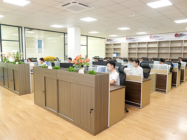 A corner of the office